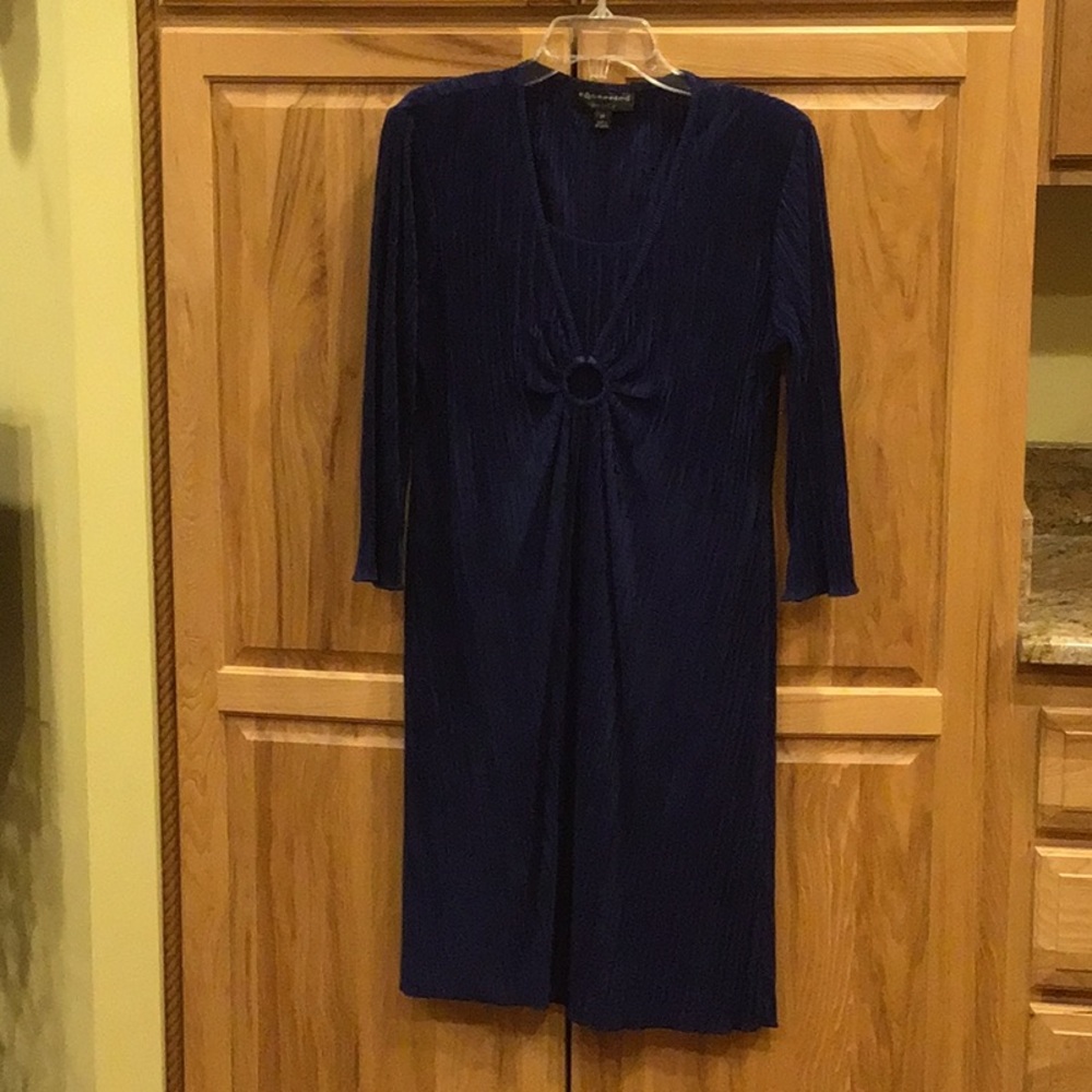 Connected Apparel Blue Dress 8P